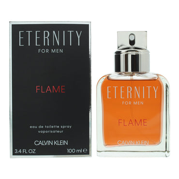 Calvin Klein, Eternity Flame, Eau De Toilette, Für Männer, 100 ml