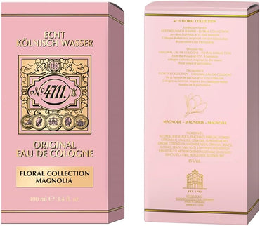 4711 Floral Collection Magnolia Eau De Cologne 100ml - Afanaya
