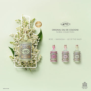 4711 Lily of the Valley Eau de Cologne Spray 100ml Fresh Floral Perfume for Women.