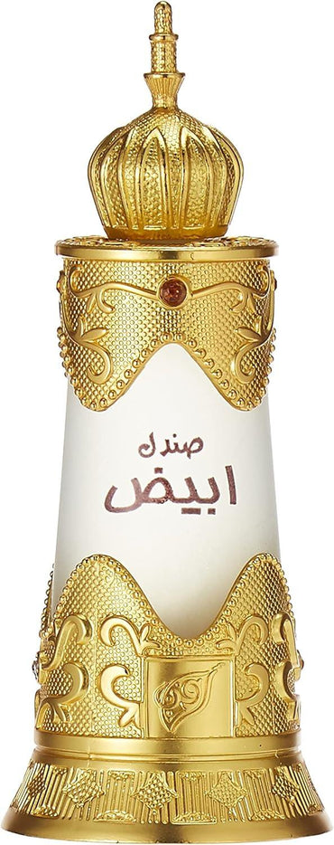 Afnan Abiyad Sandal Perfume Oil – Huile de Parfum Concentrée 20ml.