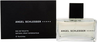 Angel Schlesser Homme Eau de Toilette 75ml Woody-Aromatic Fragrance for Men.