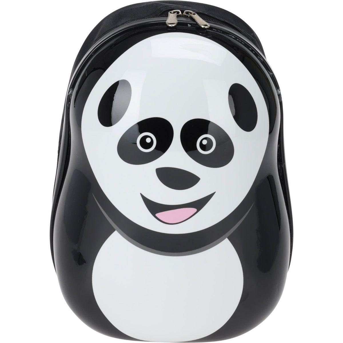 Panda Kids Luggage Set With Retractable Handle Backpack And Suitcase Travel Trolley.