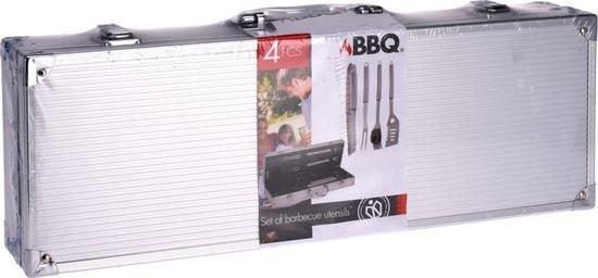 Barbecue Tool Set – Aluminum Case, Complete BBQ Accessories.