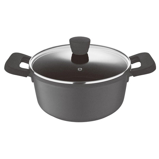 Bergner Retro Induction Cooking Pot 24 Cm Diameter 11.5 Cm Height 4.5 Liter Capacity.