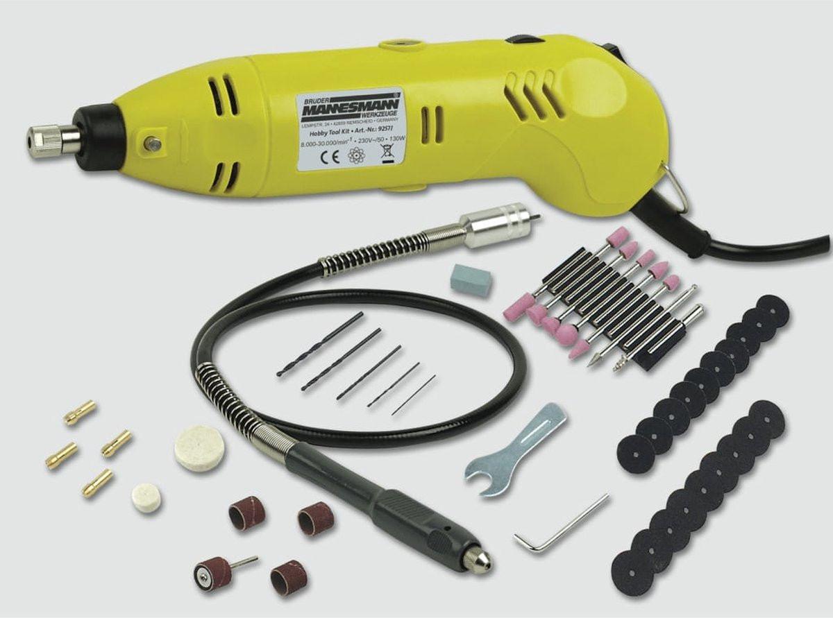 Brüder Mannesmann 80-Piece DIY Hand Tools Kit – Carry Case.