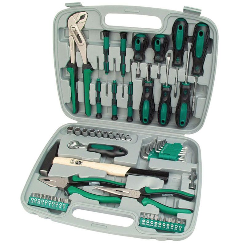 Brudermannesmann Brüder Mannesmann Gereedschapset (57 Dlg) In Koffer - Afanaya