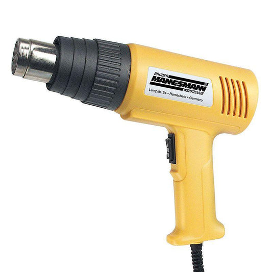 Brueder Mannesmann Heat Gun 2000W Professional Electric Hot Air Tool for DIY and Repairs.