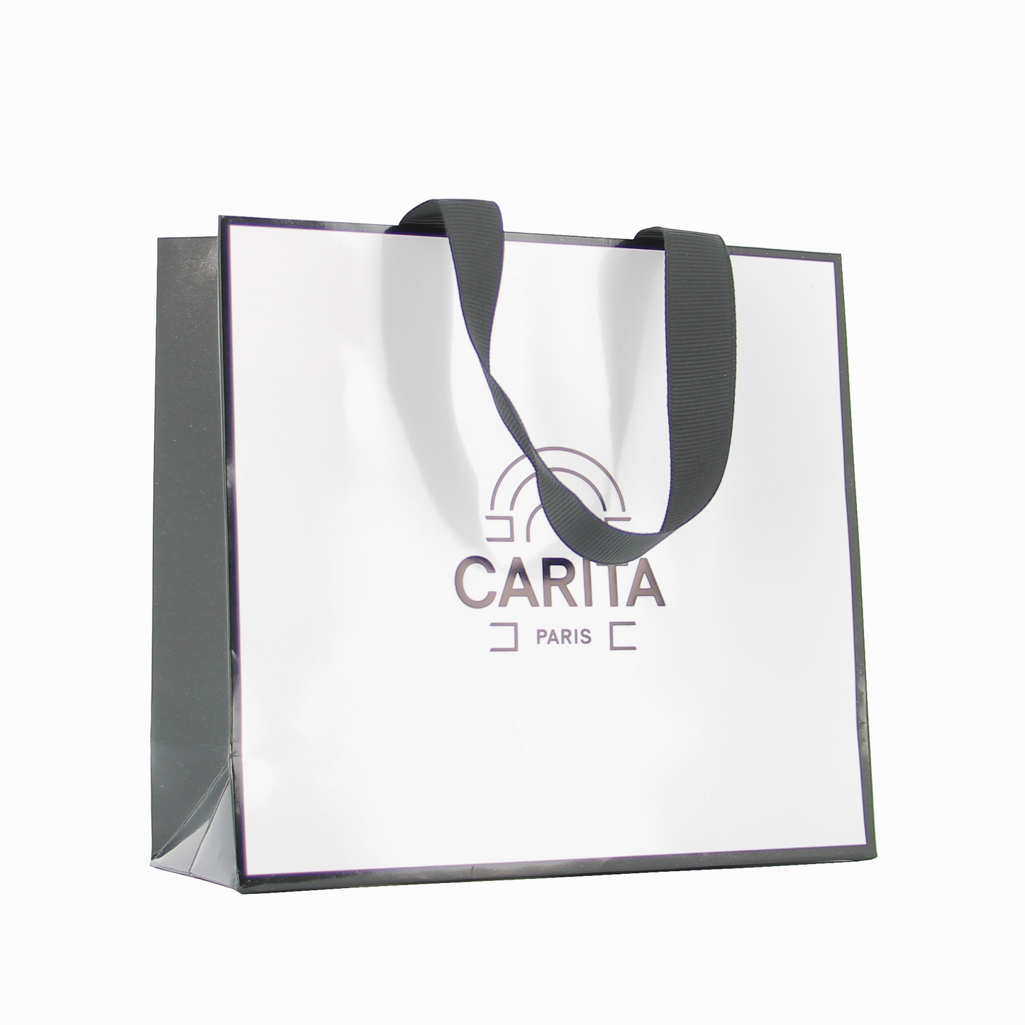 Carita Paris Ivory Shopping Bag – Luxuriöse GWP-Einkaufstasche aus Karton (Größe S)