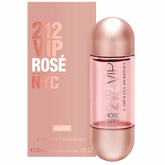 Carolina Herrera 212 Vip Rosé Elixir Eau De Parfum Vaporisateur 30ml - Afanaya