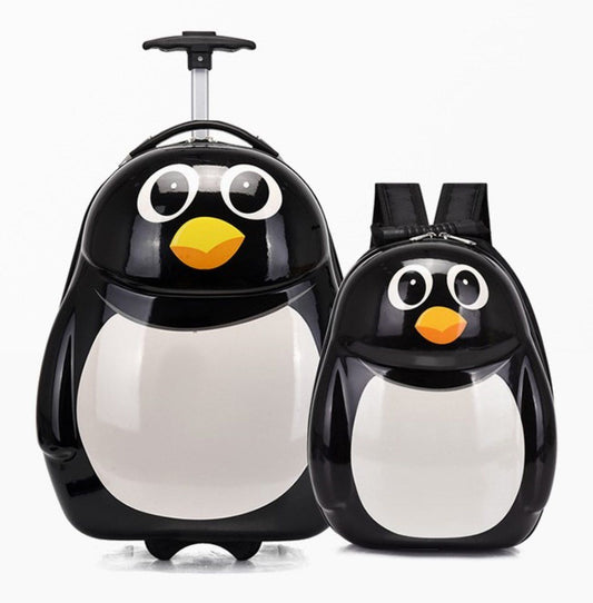 Ceruzo Handbagage Koffer En Rugzak - Pinguin - Afanaya