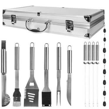 Ceruzo Luxury BBQ Tools Set Premium Barbecue Accessories Kit For Outdoor Grilling Stainless Steel.