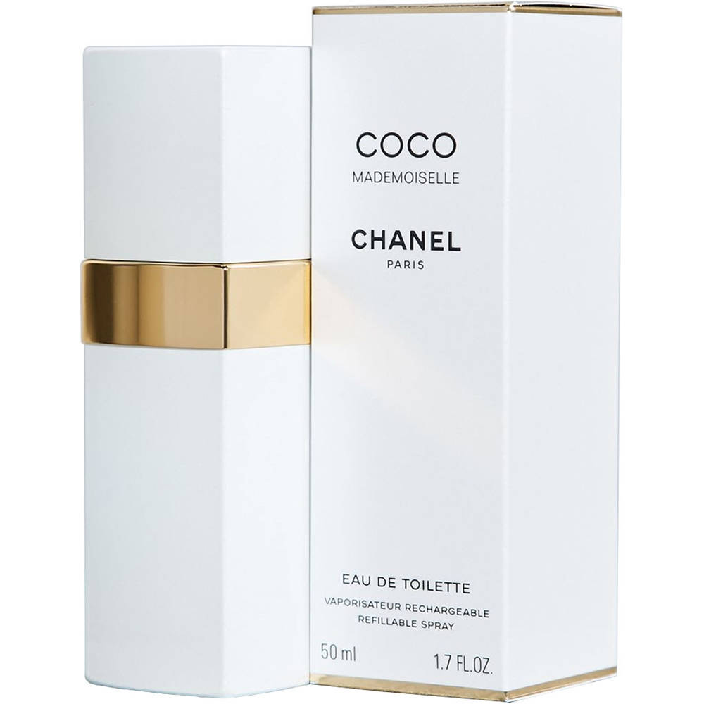 Chanel Coco Mademoiselle Eau de Toilette Rechargeable pour Femme 50 ml