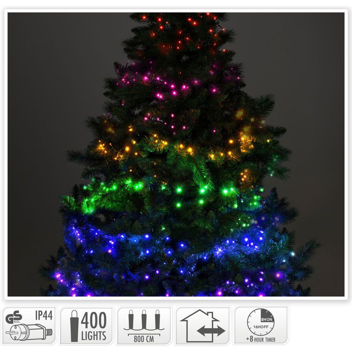 Multicolor Cluster Lights - 8M - 400 LEDs.