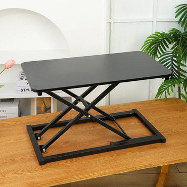 Sit-Stand Laptop Desk Riser – 60x35 cm Ergonomic Height Adjustable Desktop Booster for Home Office.