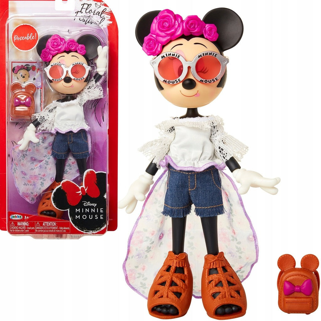 Poupée Disney Minnie Mouse Festival Floral – Cadeau pour filles