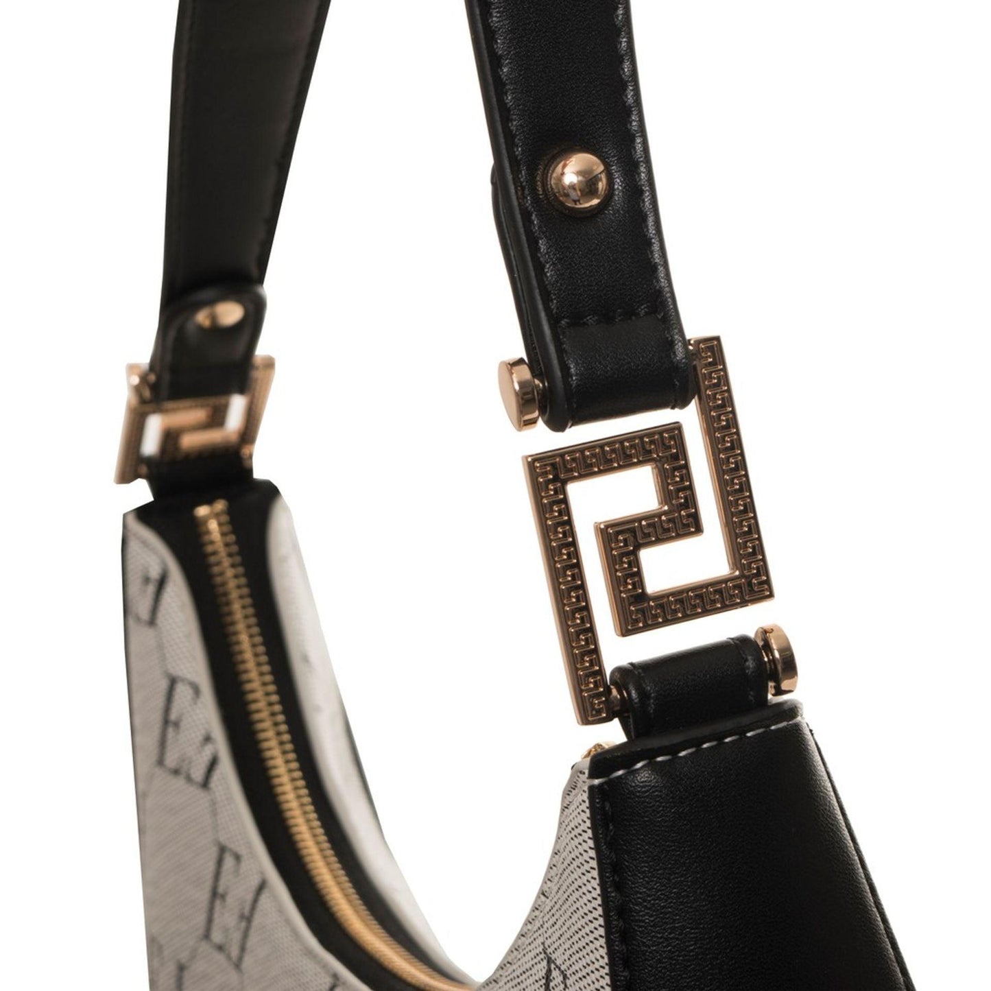 Egon Von Furstenberg Shoulder Bag Polyurethane Zipper Closure One Handle 39 cm Wide 34 cm High 9.5 cm Deep Logo Visible.