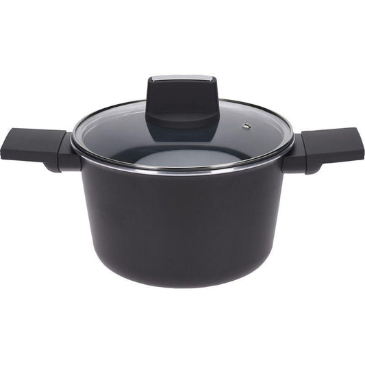 Premium 20cm Aluminum Casserole with Lid - Excellent Houseware.