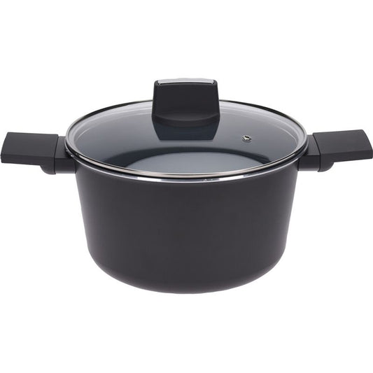 Excellent Houseware Braadpan Met Deksel - Ø24Cm - Aluminium - Afanaya