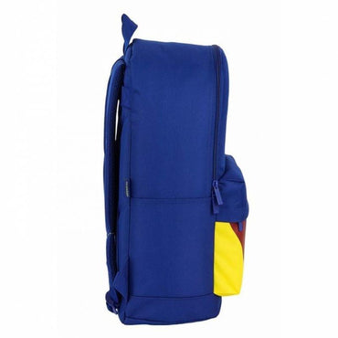 FC Barcelona Multicolor Sports Backpack Barça Training And Travel Bag For Gym School And Travel.