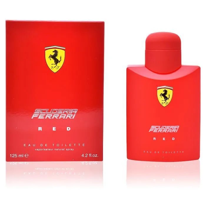 Ferrari Scuderia Red Eau de Toilette Vaporisateur 125ml - Afanaya