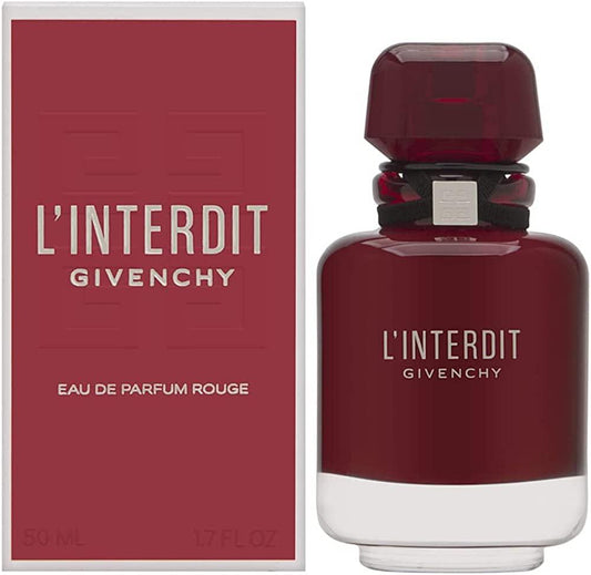 Givenchy L'Interdit Rouge Eau de Parfum for Women 80ml – Bold Seductive Luxury.