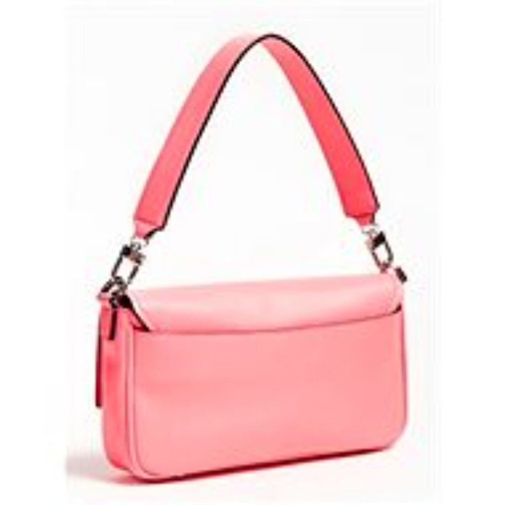 Guess Brightside 4G Logo Bag Neon Pink – Women's Bold Designer Handbag