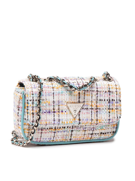 Guess, Cessily, Textile Crossbody Bag, Multicolour, hwtm76, For Women.