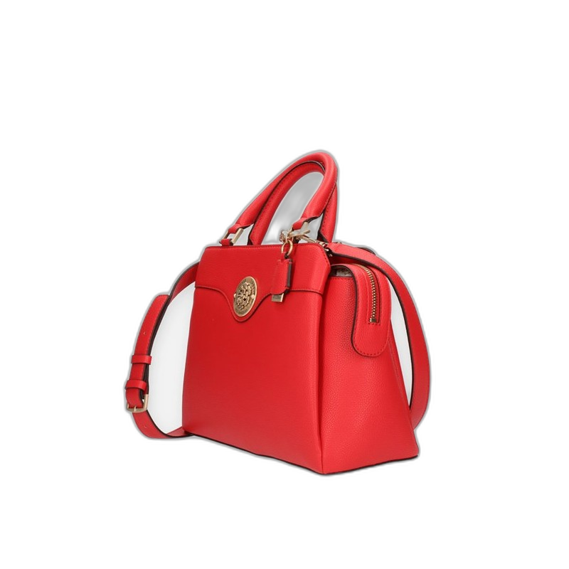 Guess, Dayane, Textiltasche, Überschlag mit Griff, Rot, HWVS79 68070, Für Damen
