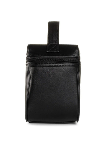Guess, Nohea Accessories, Synthetic Leather, Textile Bag, Cosmetics, Black, PWNOHE P0360, For Women, 29.5 x 18.5 x 15 cm.