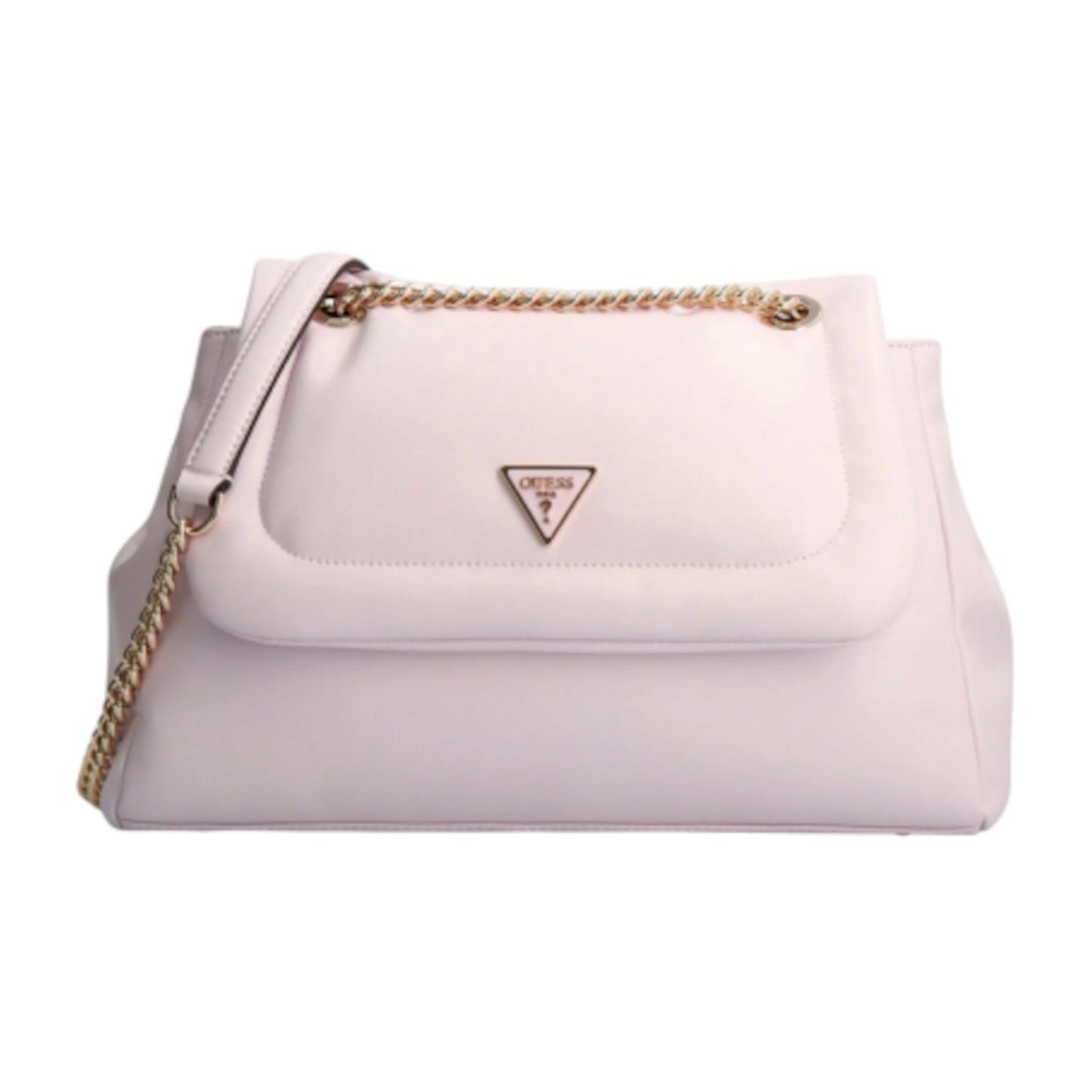 Sac à main Guess Sharma Lilas pour femme — Sac de créateur en tissu synthétique de luxe