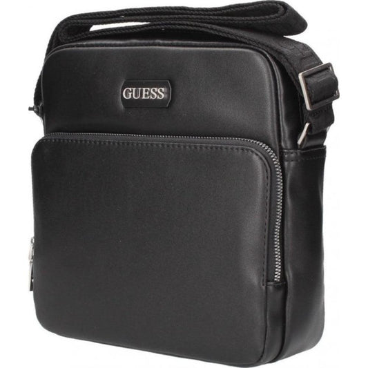 Guess, Torba, Textile Crossbody Bag, Black, 19 x 23 x 2 cm, For Men.
