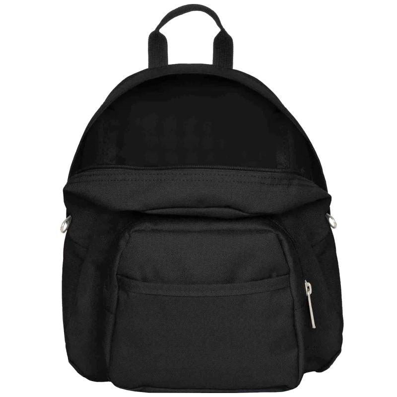 JanSport Half Pint Backpack Black Compact Lightweight Mini Bag For Daily Use And Casual Outings.