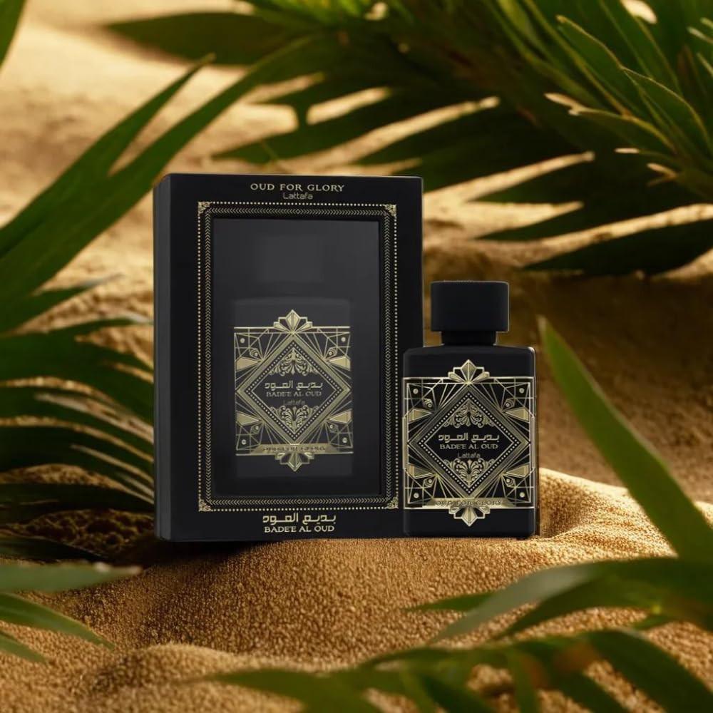 Lattafa Badee Al Oud For Glory Eau de Parfum Spray 100ml – Long-Lasting Unisex Perfume.