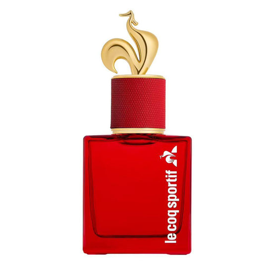Le Coq Sportif Rouge Énergie Eau de Parfum Unisex 100ml – Fresh Energising Fragrance.