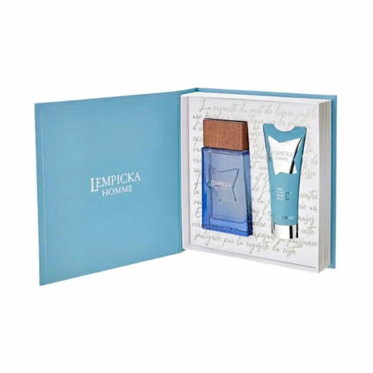 Lolita Lempicka Homme Eau de Toilette 100ml Gift Set – 2 Piece Men’s Fragrance Coffret - Afanaya