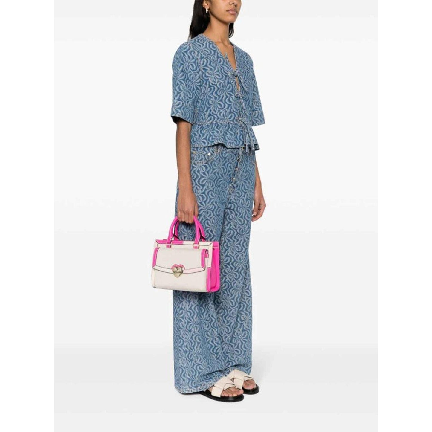 Love Moschino Womens Handbag Elegant Everyday Bag.