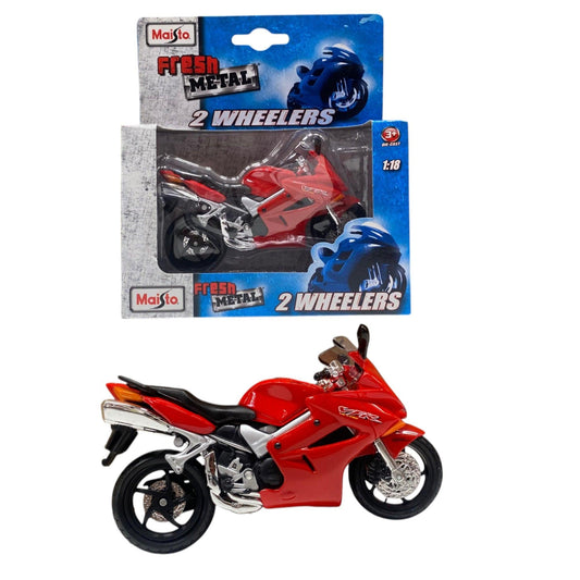 Maisto Fresh Metal Motorcycle Die-Cast Model 1:18 Scale – 3+ Years.