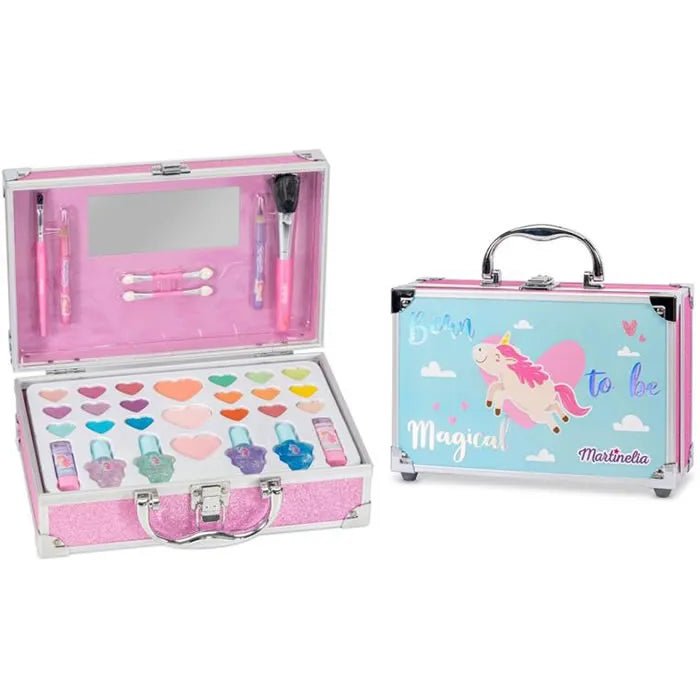 Martinelia Unicorn Glitter Travel Case Perfect Traveller For On The Go With Premium Sparkle Finish.