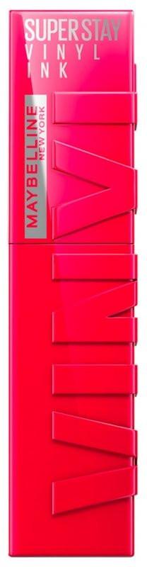 Maybelline SuperStay Vinyl Ink Liquid Lipstick Capricious Longwear Shine Lip Color 4.2ml.