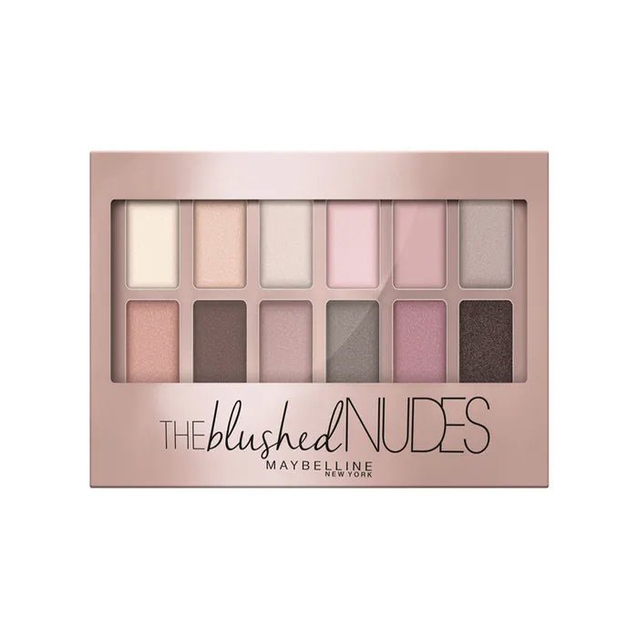 Maybelline The Blused Nudes Eye Shadow Palette See It On You - Afanaya