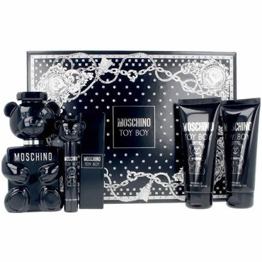 Moschino Toy Boy Eau de Parfum 100ml Gift Set – 4-Piece Men’s Fragrance Collection - Afanaya