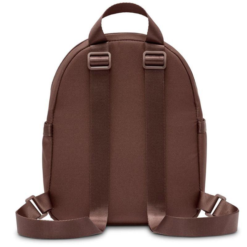 Nike Sportswear Mini Backpack Brown Futura 365 Lightweight Everyday Carry with Adjustable Straps.