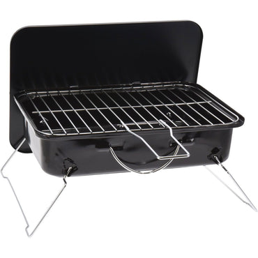 Portable Table Barbecue Compact 35x25 cm Grill for Outdoor Cooking - Afanaya