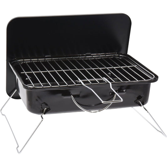 Portable Table Barbecue Compact 35x25 cm Grill for Outdoor Cooking - Afanaya