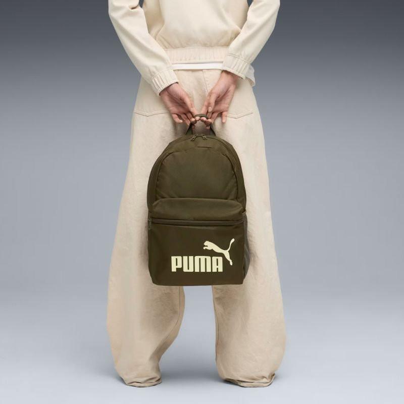 Puma Phase Backpack Golden Dark Brown Durable Everyday Use With Comfort And Ample Storage Space.