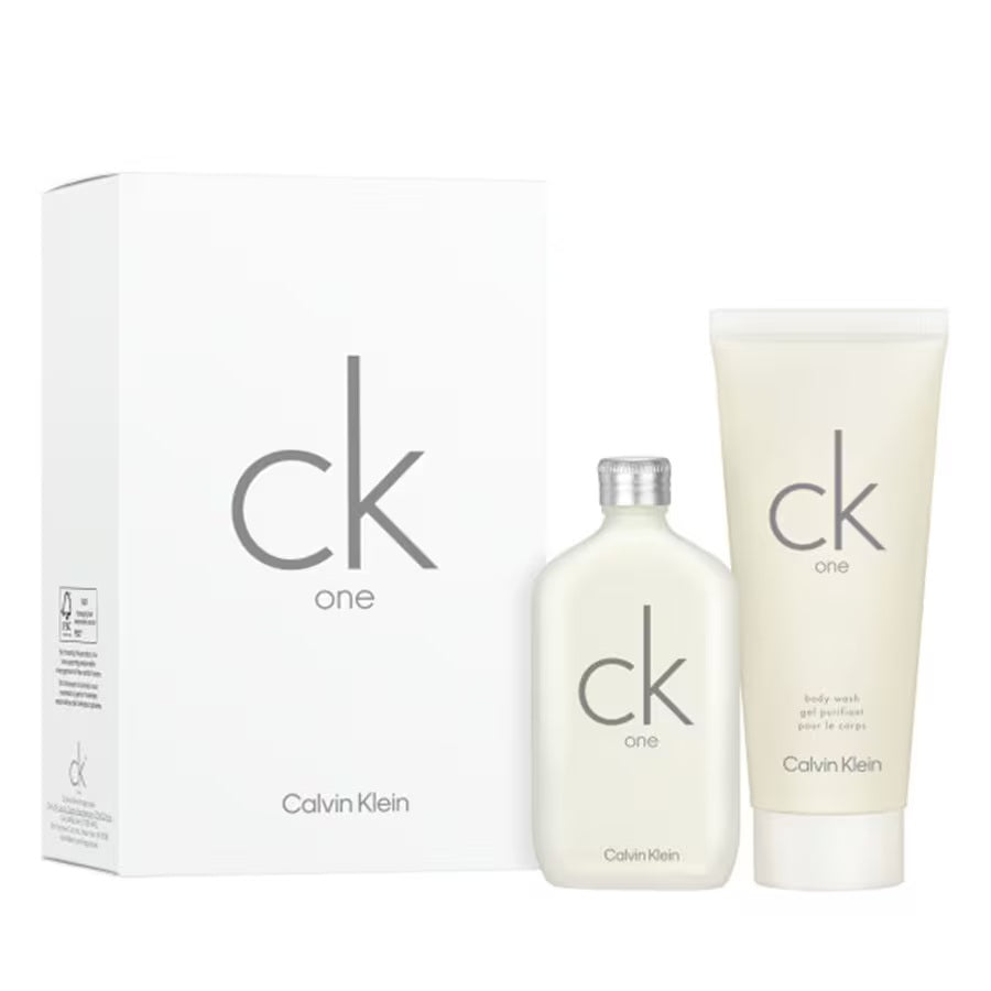 Coffret Calvin Klein CK One Homme – EDT 50ml + Gel Douche 100ml – coffret