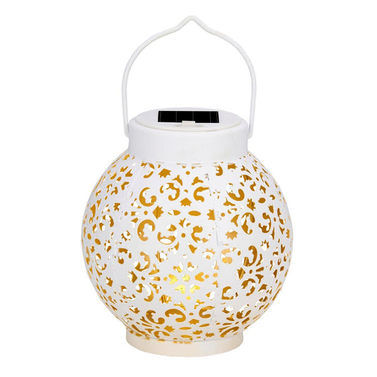 Arti Casa Solar Table Lantern – Outdoor Garden Light with Warm White LED (IP44).