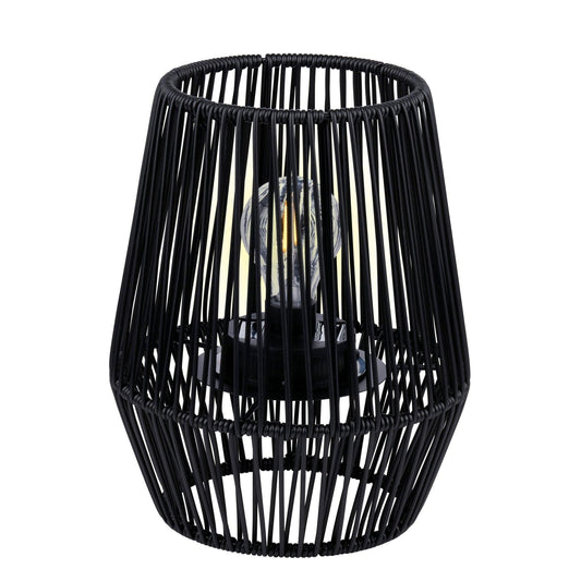 Solar Table Light Black 25Cm.