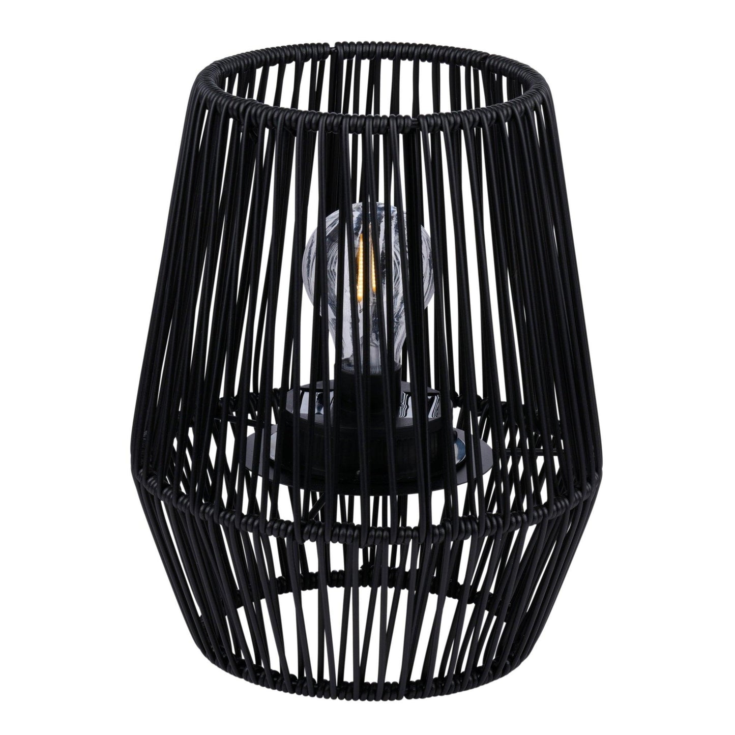 Solar Table Light Black 25Cm.