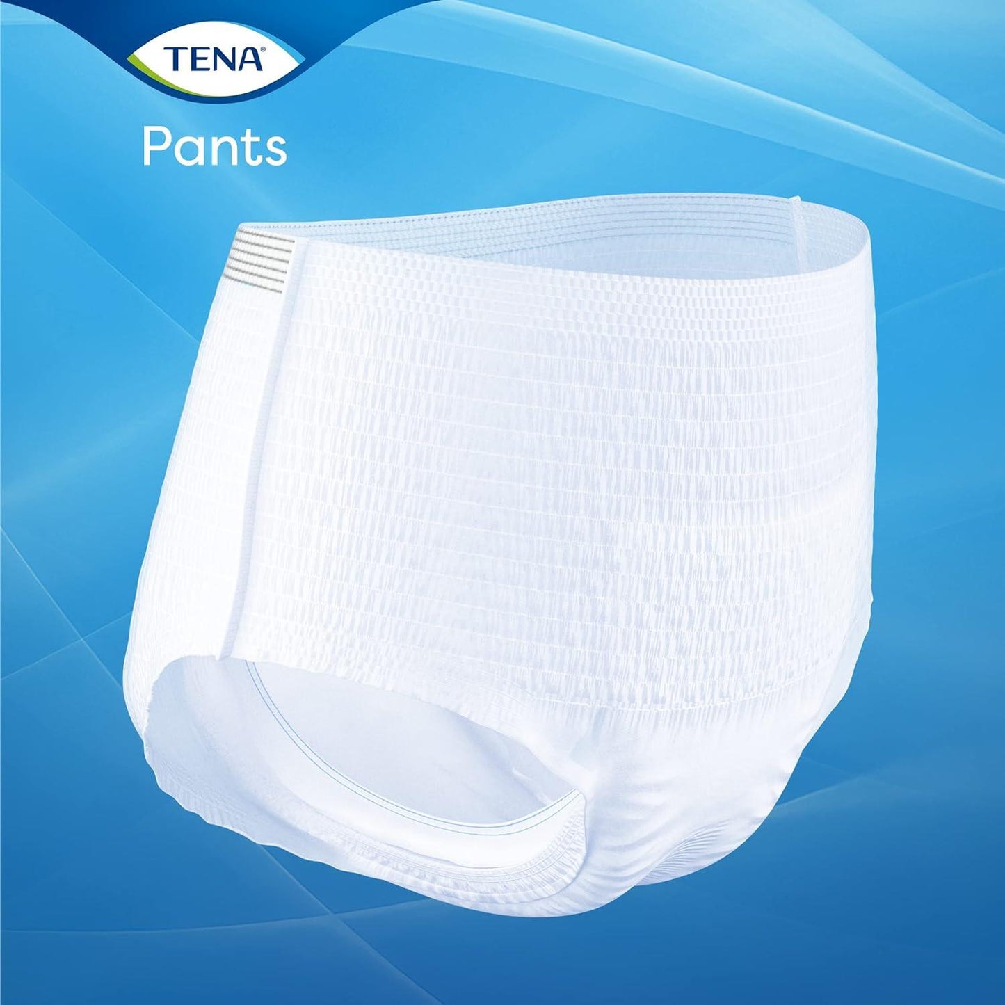 TENA Pants Plus Size M 56 Pack – Disposable Unisex Protective Underwear (4×14).